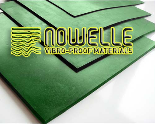 Эластомерные материалы Nowelle™ mod.1.20 для виброизоляции и демпфирования вибраций