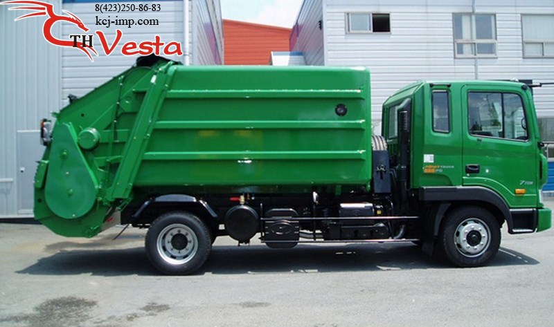 Продается мусоровоз Roll Packer 10м3 на базе грузовика Hyundai HD120 2013 года
