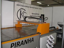 Машина плазменной резки портального типа с ЧПУ - PIRANHA (Пиранья)