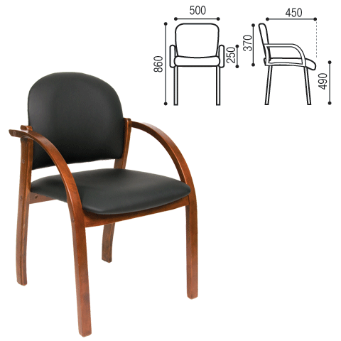 Кресло для приемных и переговорных CH-659
