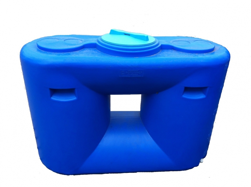 Емкость (бак) универсальная пластиковая для воды, топлива и др. жидкостей 500 л