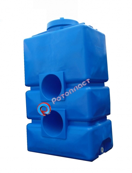 Бак призматический пластиковый для воды, топлива и др. жидкостей