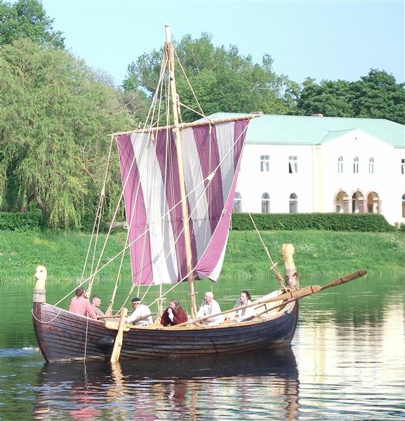 судно викингов