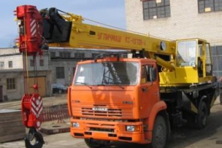 Автокран Угличмаш КС-45726-4 20 тонн на шасси Камаз 53605