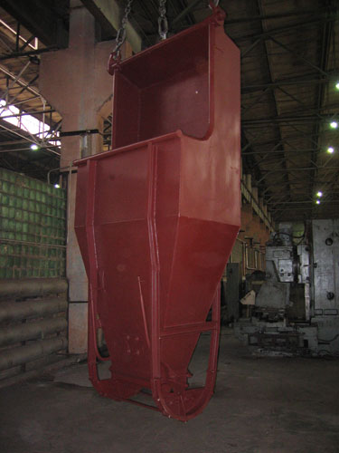 Производство продажа поставка бадья для бетона калоша туфелька вертикальная рюмка объем 1,0 1,5 1,6 2,0