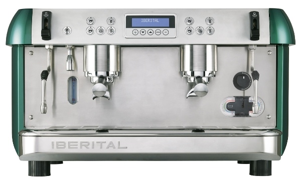 Профессиональная кофемашина New Iberital 2 группы автомат цифровой