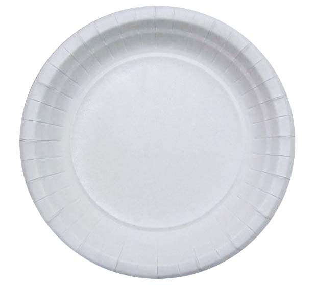 Тарелка белая