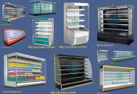 Охлаждаемые стеллажи /Холодильные горки/Холодильные регалы 