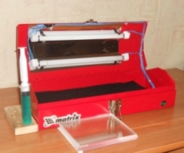 Аппарат для изготовления печатей,штампов