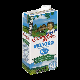 Молоко "Домик в деревне" 0,5% 950г /Ин