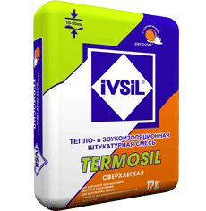 Теплоизоляционная штукатурка IVSIL TERMOSIL / ИВСИЛ ТЕРМОСИЛ