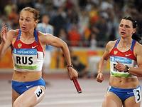 Россиянки выиграли золото Игр-2008 в спринтерской эстафете
