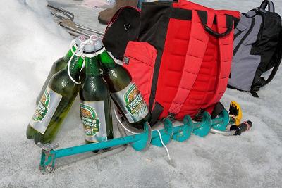 Новосибирские рыбаки встретили весну с новым пивом «Сибирский  бочонок  Живое»