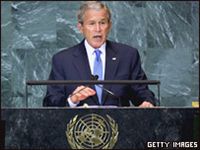 Буш: Россия нарушила в Грузии Устав ООН 