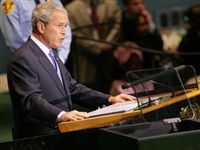 Обзор инопрессы: Буш похвалил себя на Генассамблее ООН