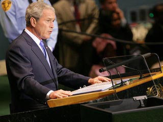 Обзор инопрессы: Буш похвалил себя на Генассамблее ООН