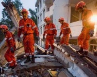 В Китае произошло повторное землетрясение