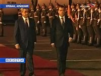 Президенты России и Армении проведут переговоры в Ереване