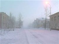 В Магаданской области - морозы за 50