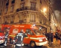 Под центром Парижа шесть часов бушевал сильный пожар