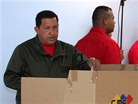 На выборах в Венесуэле победили сторонники Чавеса. 