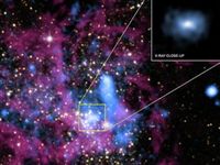 Астрономы выяснили, когда потухла черная дыра в центре Млечного Пути