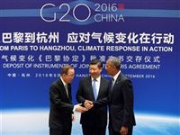 Обама и Си Цзиньпин объявили о ратификации Парижского соглашения по климату