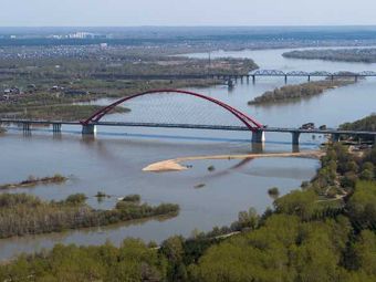 Бугринский мост в Новосибирске получил международную награду 