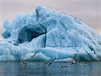 Российские специалисты научились двигать айсберги в арктических морях