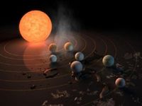 NASA обнаружило семь потенциально пригодных для жизни планет