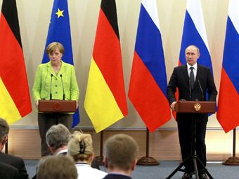 О чем договорились Путин и Меркель в Сочи