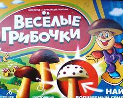 Суд запретил товарный знак "Веселые грибочки"