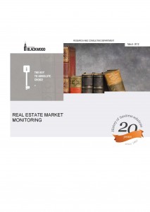 Real estate market monitoring. March 2012