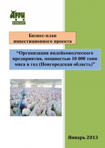Бизнес-план инвестиционного проекта “Организация индейководческого предприятия, мощностью 10 000 тонн мяса в год (Новгородская область)”