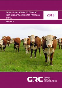 Бизнес-план фермы по откорму мясных пород КРС - 2013