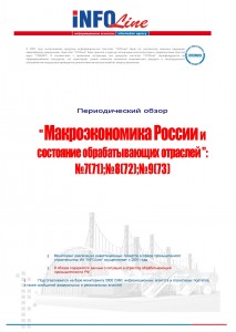 Макроэкономика России и состояние обрабатывающих отраслей: №7(71);№8(72)№9(73) 2013.
