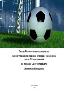 Типовой бизнес-план строительства мини-футбольного стадиона в городе с населением свыше 0,8 млн. человек (на примере Санкт-Петербурга) с финансовой моделью