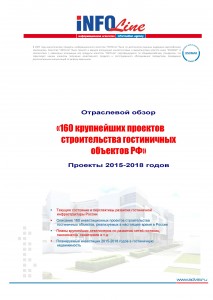"160 крупнейших проектов строительства гостиничных объектов РФ. Проекты 2015-2018 годов".